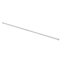 New GoodHome Tringle à rideaux extensible Anafi blanc mat L.120/210cm