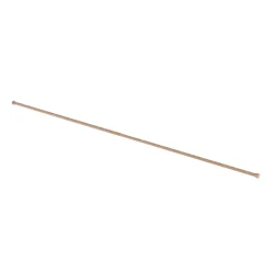 New GoodHome Tringle à rideaux extensible Syros effet chêne mat L.200/330cm
