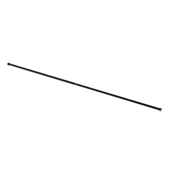 GoodHome Tringle à rideaux extensible Araxos noir mat L.200/330cm* Barre À Rideau Extensible