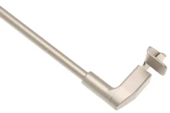 Ateliers 28 TRINGLE A VITRAGE AJUSTABLE ATELIERS28 - CHROME SATINE* Barre De Rideau Pour Vitrage