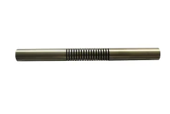 New GoodHome Tringle coudée pour barre à rideau Antiki ⌀19 mm doré