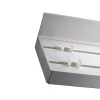 Hot Tringle déco Rail PVC 2 voies avec profil de décoration blanc 120cm