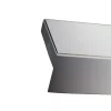 Sale Tringle déco Rail PVC 3 voies avec profil de décoration blanc 180cm