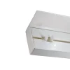 Sale Tringle déco Rail PVC avec profil de décoration blanc 180cm