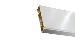 Tringle déco Rail PVC blanc 3 voies de 180cm* Rail À Rideaux