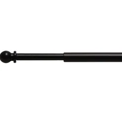 Heraud Tringle extensible (40-60 cm - Noir)* Rail À Rideaux