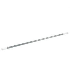 Douceur D'Intérieur Tringle extensible aluminium hydro chromé 75,115cm - 75 à 115 cm - Argent* Barre À Rideau Extensible