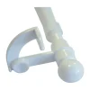 Heraud Tringle extensible autobloquante (90-130 cm - Blanc)* Rail À Rideaux