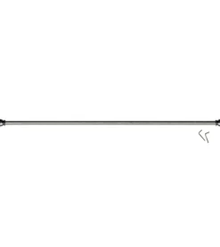 Secodir Tringle Extensible Boule diamètre 8 mm - 60 à 100 cm* Barre De Rideau Pour Vitrage