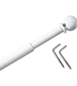 Best Secodir Tringle Extensible Boule diamètre 8 mm - 60 à 100 cm