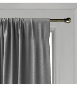 Secodir Tringle Extensible Boule diamètre 8 mm - 40 à 70 cm* Barre De Rideau Pour Vitrage