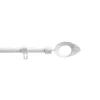 Douceur D'Intérieur Tringle extensible en kit patiné or (120-210 cm - Blanc)* Barre À Rideau Extensible