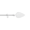 Douceur D'Intérieur Tringle extensible en kit (120-210 cm - Blanc)* Barre À Rideau Extensible