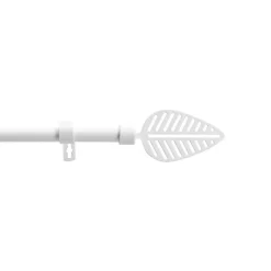 Douceur D'Intérieur Tringle extensible en kit (120-210 cm - Blanc)* Barre À Rideau Extensible