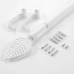 Douceur D'Intérieur Tringle extensible en kit (120-210 cm - Blanc)* Barre À Rideau Extensible