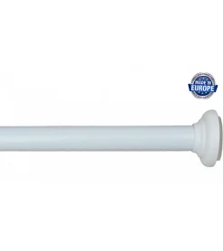 Sale Douceur D'Intérieur Tringle extensible entre 2 murs sans percage blanc - 140 à 260 cm - Blanc