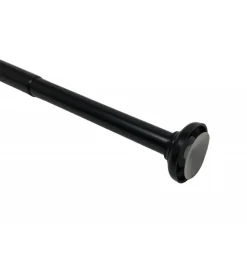 Douceur D'Intérieur Tringle extensible entre 2 murs sans percage Noir - 60 à 90 cm - Noir* Barre À Rideau Extensible