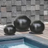 Wanda Collection Trio boules déco design noires* Statue Décorative