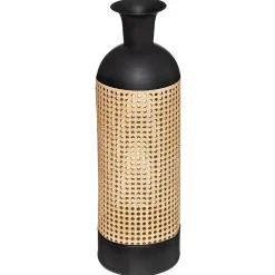 Online Atmosphera Créateur D'Intérieur Vase - Arbela - métal - noir - H60 - 5 cm - Atmosphera