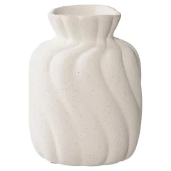 Seven Design Vase Décoratif Varese, Blanc, Céramique, 11x10,5x15 cm,* Vase Décoratif