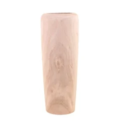 Ornami Vase en bois brut 48cm, Dakar -* Vase Décoratif