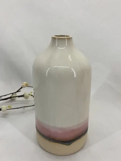 Ornami Vase en céramique effet dégradé l.9,1 x H.17,8 cm* Vase Décoratif