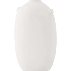Outlet Venture Home Vase en grès Madi Blanc cassé - Type: Vase & soliflore