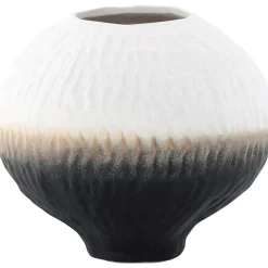 Best Venture Home Vase en grès Pane 24x21 cm - Beige