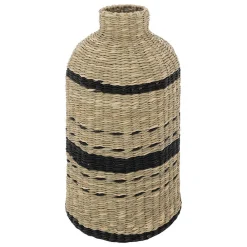 Online Atmosphera Créateur D'Intérieur Vase en paille & métal H40cm - Atmosphera