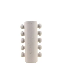 Outlet Ornami Vase en porcelaine à perles latérales 31cm