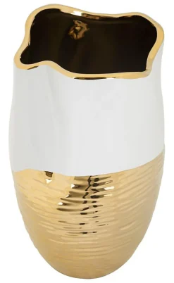 Outlet Mauro Ferretti Vase Lux Décoration luxueuse Diamètre 20 x 35 cm