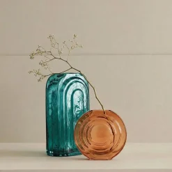 Clearance Ornami Vase verre vintage géométrique h28cm