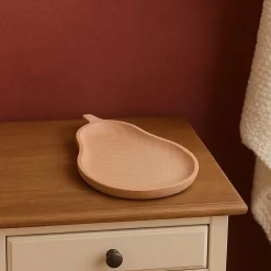 Ornami Vide poche forme poire en bois 28cm* Statue Décorative