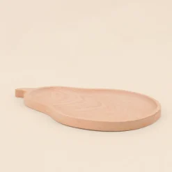 Ornami Vide poche forme poire en bois 28cm* Statue Décorative