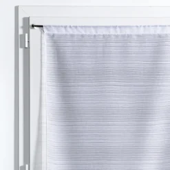 Vitrage tamisant Gorham coloris blanc l.70 x H.190 cm* Brise-Bise