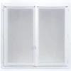 Vitrage tamisant Gorham coloris blanc H.160 x l.60cm