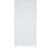 Vitrage Wanda blanc et argent 80 x 210 cm* Brise-Bise