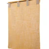 Discount Linder Vitrages Passants à la paire "Veronica" - 68x160cm - Moutarde