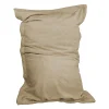 Vivezen - Pouf, fauteuil d'intérieur déhoussable - 90 x 140 cm - Sherpa - Beige -* Pouf Et Poire