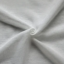 Clearance Home Maison Voilage - Effet lin chiné (140x180 cm - Blanc)