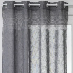 Atmosphera Créateur D'Intérieur Voilage - gris - 140x240 cm - Atmosphera* Voilage