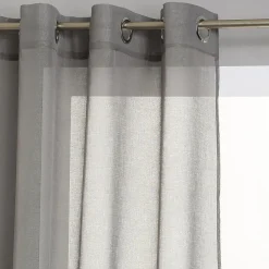 Best Atmosphera Créateur D'Intérieur Voilage - gris - 140x240 cm - Atmosphera