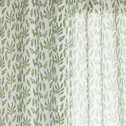 Best Atmosphera Créateur D'Intérieur Voilage "Cosy" - étamine - vert - 140x240 cm - Atmosphera