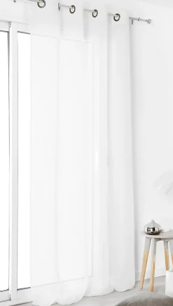 Best Linder Voilage en lin L.145 x H.260 cm lin naturel