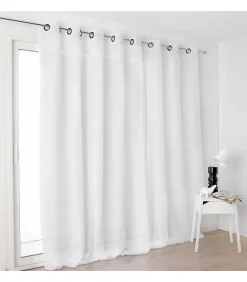 Linder Voilage Kaolin Grande Largeur - 300x250cm - Blanc* Voilage