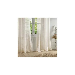 Atmosphera Voilage "Lily" 140 x 240 cm - lin* Rideau Tamisant