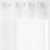 Atmosphera Voilage "Moly" tamisant 135 x 240 cm - Blanc* Rideau Thermique