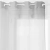 Atmosphera Voilage "Moly" tamisant 135 x 240 cm - Gris* Rideau Thermique