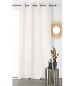 Online Linder Voilage Pur Lin - 145x260cm - Blanc