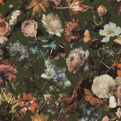 New Walls4You papier peint fleurs vert, rose et orange - 53 cm x 10.05 m - 935329